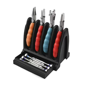 <b>Screw</b> Driver and Piler <b>Set</b> R-B017B Glasses Repair Kit Wiht Rubber Cover for Optician Repair Eye Glasses R-B017B R-B017B R-B017B - Product Image 6