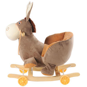 <span class=keywords><strong>DR</strong></span> два в одном многофункциональная детская игрушка для верховой езды спинка колеса Качалка лошадь для детей малышей для спорта и развлечений - Product Image 4