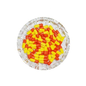 Boş sert jelatin kırmızı ve sarı kapsüller - Product Image 5