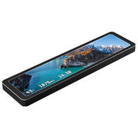 Configuration de bureau de jeu DIY, modèle Horizon, écran LCD secondaire interne de 11,3 pouces avec moniteur magnétique USB HD pour la surveillance du matériel