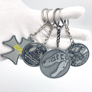 Llavero Personalizado de Fábrica al por Mayor, Diseño 2D 3D, Esmalte Suave, Logotipo Personalizado, Llavero de Aleación de Zinc - Product Image 1