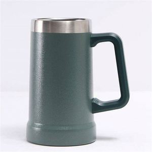 Vaso Aislado de Acero Inoxidable de 24 Oz con Recubrimiento en Polvo, Aislamiento al Vacío, Mantiene la Bebida Fría Todo el Día, Regalo para Amantes de la Cerveza, ASM33 - Product Image 4