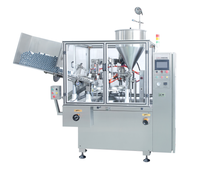 Machine de remplissage et de scellage automatique de tubes de crème XINYOU, haute précision, petite, contrôlée par PLC, application efficace de l'eau, 20-50 pièces/min