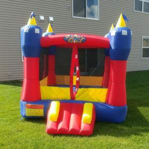 Château gonflable d'arène sportive-Combo de football et de <span class=keywords><strong>basket</strong></span>-ball pour les compétitions scolaires, PVC résistant - Product Image 4