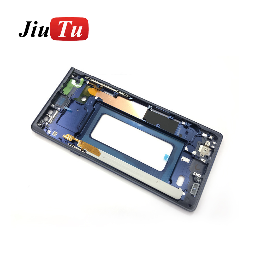 New Bezel Frame Back Housing Cover Battery Glass Middle Frame With Side Key For Samsung Note8 S10  S20 S20P Middle Frame Bezel