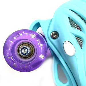 <span class=keywords><strong>Patins</strong></span> à roulettes réglables en 4 tailles pour enfants débutants pour l'extérieur et l'intérieur. - Product Image 5