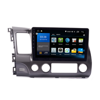 Untuk Honda Civic 2004-2011 Headunit Stereo Mobil Double 2 Din Octa-Core Quad GPS Navigasi Carplay Radio Mobil Android 10 Inch