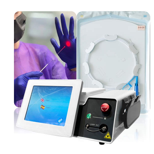 Laser Endo Facelifting 1470nm Laser Liposuction Skin Tightening Facial Fiber Lift Endolaser Lipolysis 980nm Endovaser