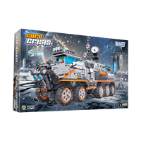 Fabricants chinois en gros de blocs de construction de véhicules d'exploration arctique pour filles, jouets en ABS à monter soi-même, modèles de voitures, anniversaire, Noël