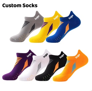 Wholesale Men's Ankle Short Football <b>Socks</b> Knitted Technique Positioned on Cuff and Bottom <b>Training</b> Sports High Quality - Product Image 1
