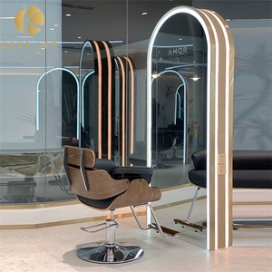 Equipo de salón de belleza, espejo de doble cara, LED, escenario - Product Image 5