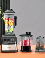 Moteur en cuivre pur OEM/ODM, appareils de cuisine 4L 8 en 1, mixeur commercial, centrifugeuse, robot culinaire, blender robuste