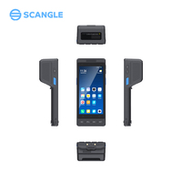 Scangle H1 5.5 pouces 4G Android 14 Terminal de poche PDA POS pour entrepôt logistique 5050mAh batterie WiFi Bluetooth USB