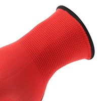 Gants de travail antidérapants MaxiPact 13 Gauge en polyester enduit de latex sableux, certifiés CE EN388 pour la construction, vente en gros OEM