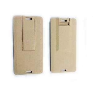 Clé USB 2.0 en bois personnalisée écologique, nouvelle clé USB de type carte de visite - Product Image 4