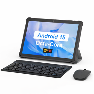 Tablette PC Android 15 OEM 10 pouces Octa Core WiFi 6 Écran tactile IPS 4 Go 64 Go pour enfants et <span class=keywords><strong>famille</strong></span> - Product Image 1