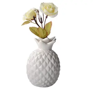 फल शैली सिरेमिक vases के सुंदर हैं और व्यावहारिक आधुनिक फूलदान घर सजावट के लिए अद्भुत लहजे टुकड़ा कॉफी टेबल