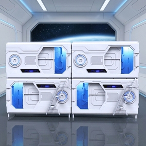 Meubles d'hôtel, pods de couchage pour aéroports, lits capsules d'hôtel, lits capsules pour dortoirs, pods de couchage extérieurs, lits d'hôtel conteneurs - Product Image 1