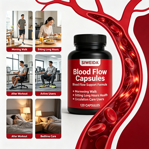 Capsules de Nattokinase, Baies d'Aubépine, <span class=keywords><strong>Ginkgo</strong></span> Biloba et CoQ10, Complément Alimentaire Naturel, 120 Comprimés - Product Image 5