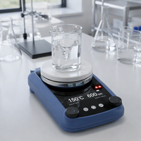 Agitateur magnétique à succès – Mélangeur de laboratoire avec écran LCD et contrôle numérique de la vitesse de chauffage