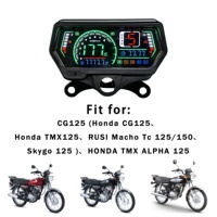 Paling Laris Multifungsi Motor Tachometer Digital Panel Tampilan Dash untuk Escuda EM 200 EM200