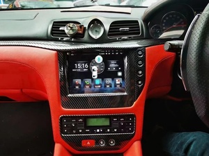 Gerllish Android <span class=keywords><strong>Radio</strong></span> de coche para Maserati GranTurismo GT GC 2007-2018 Multimedia Auto estéreo GPS navegación Audio unidad principal ESTÉREO - Product Image 5