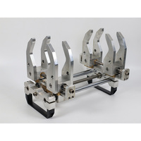 SST-125 de gabarit de suspension de Machine de Fusion de prise portative 63-125mm PE/PP/PVDF/PB soudure de Tube de tuyau en plastique 4 pinces