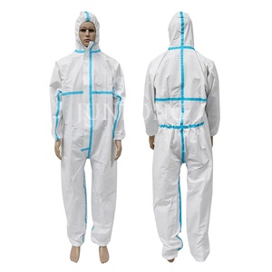 Junlong nhà máy của 65g PPE Yếm bảo vệ phù hợp với loại 5/6 được phê duyệt - Product Image 1