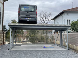 Sistema de Estacionamiento Subterráneo, Elevador Hidráulico de 4 Postes, Equipo de Estacionamiento, Almacenamiento de Automóviles en Sótano - Product Image 2