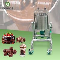 Cuve de tempérage du cacao, capacité 2kg, 10kg, 40kg, 50kg, petite, pour la fonte de graisse, mini-mélangeur à pierres, broyeur de chocolat, machine de traitement