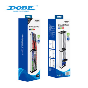 Support de rangement vertical pour disques de jeu DOBE, capacité de 36 jeux, organiseur de boîtes de jeu détachable pour PS5, <span class=keywords><strong>PS4</strong></span>, Xbox Series - Product Image 2