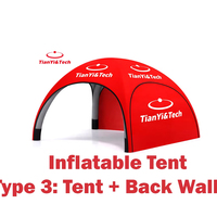 Tente gonflable modulaire |   Tente d'événement extérieur avec structure en TPU, installation rapide et gonflables publicitaires personnalisés