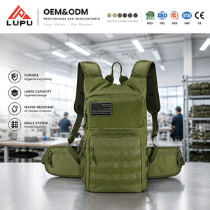 Mochila Táctica Impermeable LUPU, Mochila Molle con Múltiples Compartimentos, Mochila de Senderismo, Camping, Viajes y Actividades al Aire Libre - Product Image 1