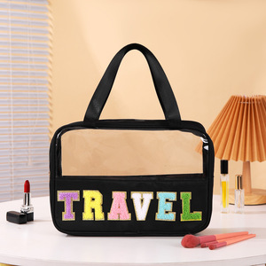 Bolsas de <span class=keywords><strong>maquillaje</strong></span> de viaje de PVC, accesorios de viaje, bolsa de aperitivos impermeable, neceser <span class=keywords><strong>transparente</strong></span> para mujer, bolsa de <span class=keywords><strong>maquillaje</strong></span>, maletas - Product Image 4