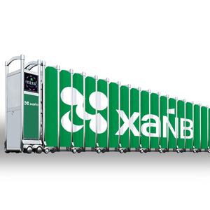 Şirket ticari ana kapı <span class=keywords><strong>Driveway</strong></span> elektrikli teleskopik sürgülü kapı fabrika otomatik paslanmaz çelik geri çekilebilir kapı - Product Image 4