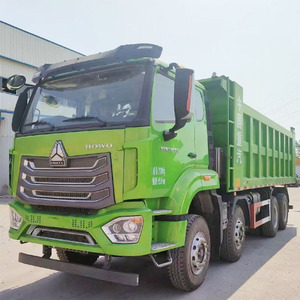 HOWO 8x4 truk sampah bekas, truk sampah tambang tugas berat 60 70 Ton untuk dijual - Product Image 4