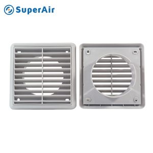 ช่องระบายอากาศลูกบานเกล็ดระบายอากาศฝาครอบอิฐขนาดเล็กสำหรับ HVAC - Product Image 6