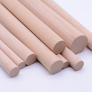 Varillas de <span class=keywords><strong>Madera</strong></span> Yuehui Luban, Varillas de <span class=keywords><strong>Madera</strong></span> de Diferentes Tamaños, 8MM-60MM, <span class=keywords><strong>Madera</strong></span> Dura sin Acabado, Técnica Pulida, Imitación de <span class=keywords><strong>Madera</strong></span> Antigua <span class=keywords><strong>para</strong></span> Manualidades - Product Image 1