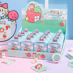 <span class=keywords><strong>Ownday</strong></span> เข็มกลัดกล่องโลหะแข็งพร้อมกล่องกระดาษแข็ง,อุปกรณ์เครื่องเขียนน่ารักส่งเสริมการขายผลไม้สตรอเบอร์รี่ปี4762 - Product Image 4