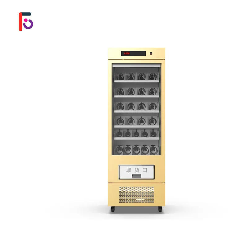 Feishi máquina de venda de bebidas integrada fria da bebida para alimentos e bebidas