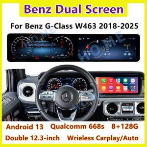 Tablero LCD de nuevo diseño de pantalla dual para Mercedes Benz E/G/S clase CLS 2016-2025 W213 W222 W257 W463 Radio Multimedia <span class=keywords><strong>Android</strong></span> - Product Image 6