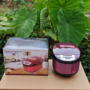 Cuisinière à riz multifonctionnelle antiadhésive de 5 L, nouvelle couleur violette, haute qualité, 900 W, intelligente, 5 L - Product Image 5