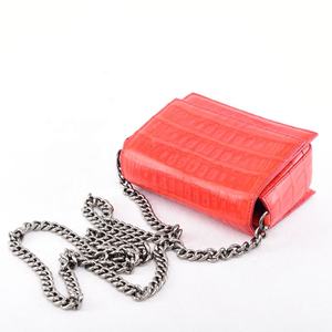 Mini sac à main à chaîne personnalisé sacs à bandoulière pour femmes sacs à main en peau exotique sacs à main en cuir de crocodile pour filles sac à main de marque - Product Image 3