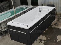 Bulit-in avec jacuzziss piscine piscine balnéo tube chaud extérieur bain à remous piscine spa balboa yacuzi bac head spa