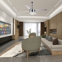 Odern 48 Inch 52 Inch c EMC OTE ontrol 4 Woed lades ecorativo