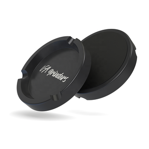 Cendrier rond en aluminium 3.54 "Vagrinders Cendrier pour cigarettes Extérieur et intérieur Cendrier - Product Image 1