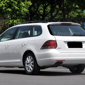 ชุดบอดี้เกวียนสำหรับ VW Golf 6 MK6สปอยเลอร์ด้านหลังปีกด้านหลังปีกด้านหลังสปอยเลอร์ปีกด้านหลังอุปกรณ์เสริมรถยนต์ปีกข้าง - Product Image 4