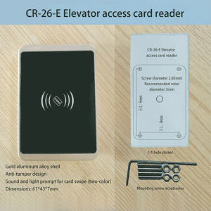 Lector de Tarjetas de Control de Acceso para Elevador con CPU IC Encriptable y Anti-copia, Carcasa de Aleación de Aluminio 13.56Mhz W26/W34 - Product Image 6