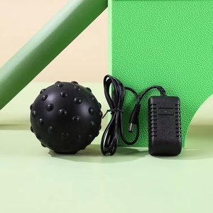 <strong>Vibrating</strong> Massage Ball - Deep Tissue Massager - Muscle <strong>Therapy</strong> for Foot, Back and Arm - 4 Speed Electric and Rechargeable Tool