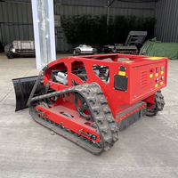 Sertifikat CE EPA Mesin Pemotong Rumput Diesel 550 mm 2200W Harga Pabrik Murah Robot Pemotong Rumput Lereng Pengontrol Jarak Jauh RC